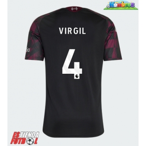 Liverpool Virgil van Dijk #4 Tercera Equipación 2026-27 Manga Corta